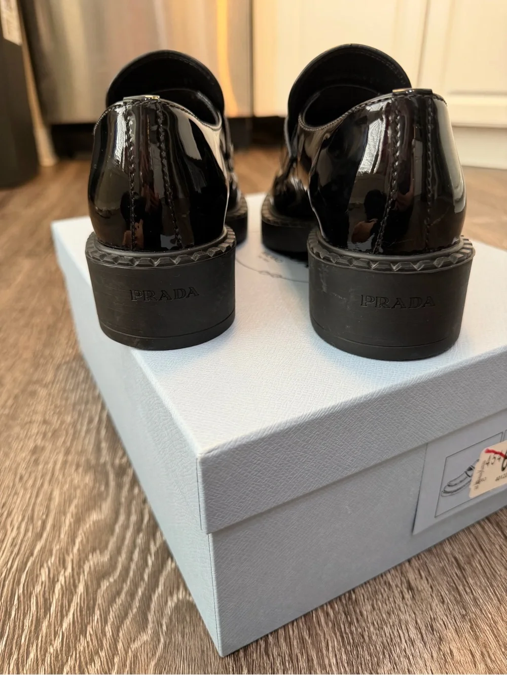 Prada patent leather